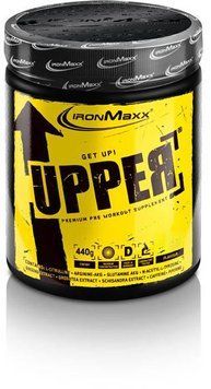Передтренувальний комплекс IronMaxx Upper 440 g /20 servings/ Blackberry 856065 фото