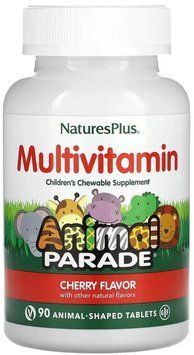 Nature's Plus Children&rsquo;s Multivitamin - 90 tabs Cherry 1468816 фото