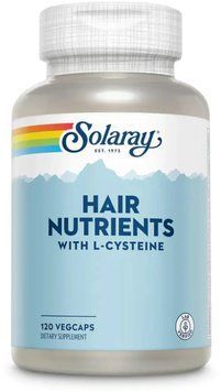 Solaray Hair Nutrients - 120 Veg Capsules 1452853 фото