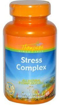 Thompson Stress Complex 90 Caps Стрес формула 551536 фото