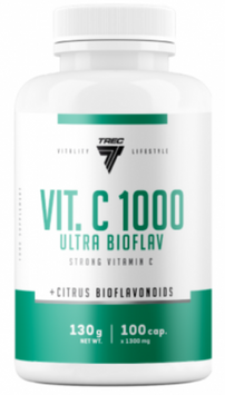 Trec Nutrition Vitamin C 1000 Ultra Bioflav 100 caps / 100 servings 1086704 фото