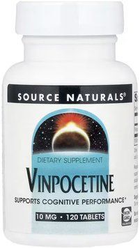 Source Naturals Vinpocetine 10mg - 120 Tablets 1452195 фото