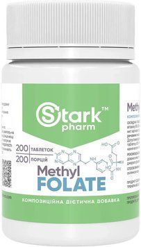 Stark Pharm Methyl Folate 1667 DFE 1000 mcg - 200 Tablets 1458002 фото