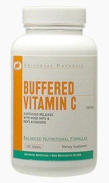 Universal Nutrition Vitamin C Buffered 100 tabs 390740 фото