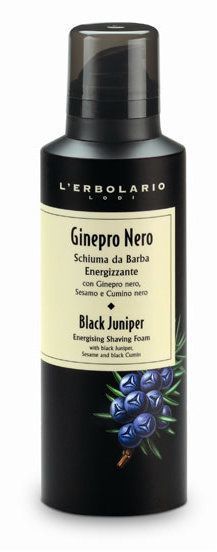 L'Erbolario Black Juniper Energising Shaving Foam Пена для бритья Черный Можжевельник 200 ml 886487 фото