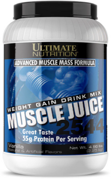 Гейнер Ultimate Nutrition Muscle Juice 2544 2250 г / 9 послуг / Vanilla 1301240 фото