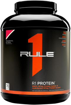 Протеин Rule 1 R1 Protein 2220 g /76 servings/ Strawberries and Cream 872912 фото