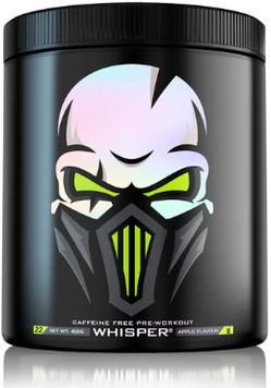 Передтренувальний комплекс Genius Nutrition Whisper 400 g / 22 servings / Green Apple 1017265 фото