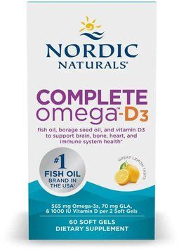 Nordic Naturals Complete Omega-D3 - 60 softgels 1453350 фото