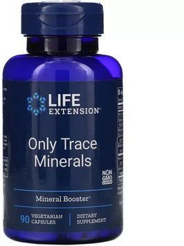 Life Extension Only Trace Minerals 90 Veg Caps Микроэлементы 535105 фото