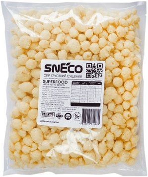 Сыр сушеный вспененный snEco Суперфуд 500 г (4823095814880) 1407657 фото