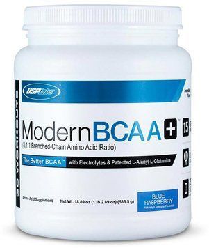 Амінокислота для спорту USP Labs Modern BCAA+ 535 g /30 servings/Blue Raspberry 969780 фото