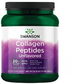 Swanson Collagen Peptides - 560g Unflavored 1479730 фото