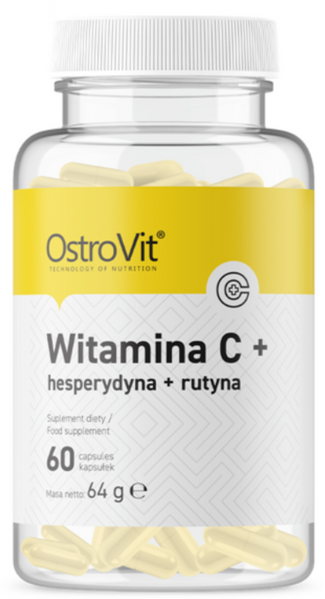 OstroVit Vitamin C + Hesperidin + Rutin Витамин C + Гесперидин + Рутин 60 капсул 1072897 фото