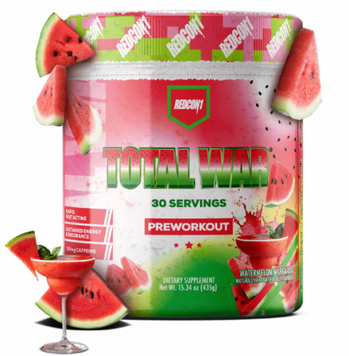 Передтренувальний комплекс Redcon1 Pre-workout Total War 435 g / 30 servings / Watermelon Margarita 1112750 фото