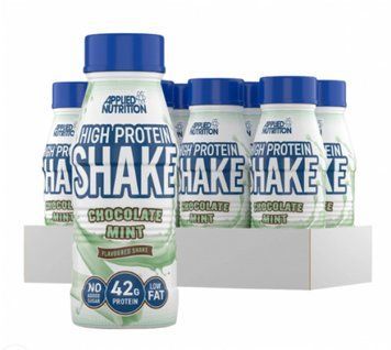 Протеиновый коктейль Applied Nutrition Hig Protein Shake 8 x 500 ml Chocolate Mint 1039952 фото