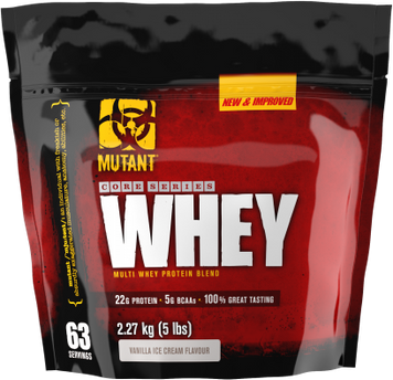 Протеин Mutant Whey 2270 g /63 servings/ Vanilla Ice Cream 719726 фото