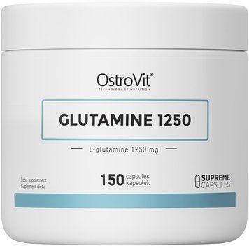 Амінокислота для спорту OstroVit Glutamine 1250 150 capsules 936926 фото