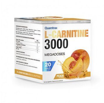 Жиросжигатель Quamtrax L-Carnitine 3000 20x25 ml Peach 721334 фото