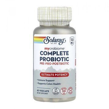Solaray Complete Probiotic Ultimate Potency - 60 vcaps 1472086 фото