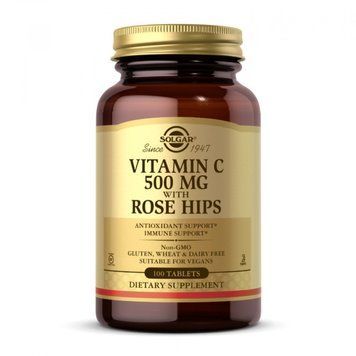 Solgar Vitamin C W/Rose Hip 1000 mg - 100 tab 1471798 фото