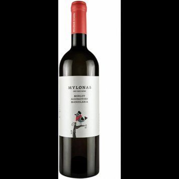 Вино Mylonas Merlot-Agiorgitiko-Mandilaria PGI Attiki червоне сухе 13.5% 0.75 (WHS5200125070048) 1213958 фото