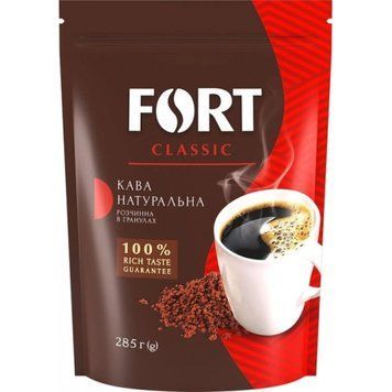 Кава розчинна Fort в гранулах 285 г (8719189233728) 1306432 фото