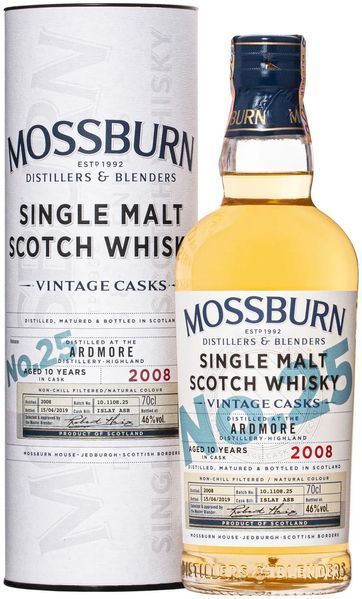 Віскі Mossburn Vintage Casks 25 Ardmore 10 YO, 46% 0.7л (MAR5060033847275) 1150891 фото