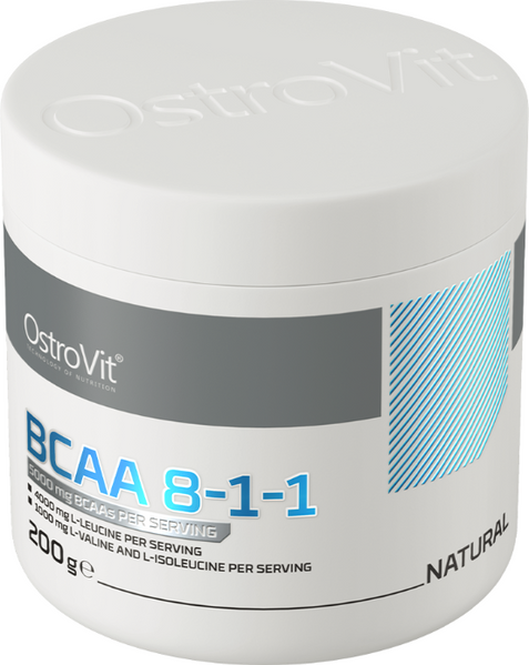 OstroVit Bcaa 8-1-1 200 g /20 servings/ Pure 391278 фото