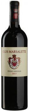 Вино Clos Marsalette Rouge 2017 красное сухое 0.75л (BW96881) 1242975 фото