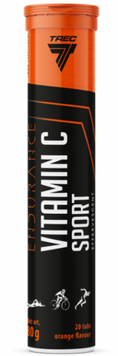 Trec Nutrition Vitamin C Sport Effervescent 20 tab / 20 servings / orange 1086706 фото