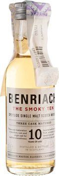 Віскі BenRiach The Smoky 10yo 0.05 л (BWQ0334) 1078560 фото