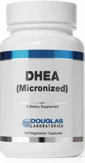 Douglas Laboratories DHEA 25 mg ДГЕА мікронізований 25 мг 100 капсул 836769 фото