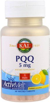 KAL PQQ 5 mg Пирролохинолинхинон со вкусом лимона 60 микротаблеток 897042 фото