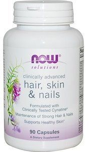 NOW Foods Hair, Skin & Nails 90 caps 418111 фото
