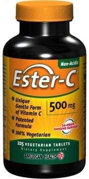 American Health Вітамін С Ester-C, 500 mg, 225 Vegetarian Tablets (AMH-16991) 681194 фото