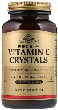 Solgar Vitamin C Crystals Солгар Вітамін С чисті кристали 250 г 830364 фото