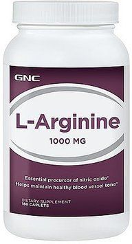 Амінокислота для спорту GNC L-Arginine 1000 180 caps 380294 фото