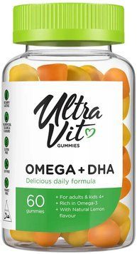 VPLab Omega 3 + DHA 60 gummies 1456352 фото