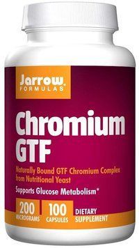 Jarrow Formulas Chromium GTF 200 mcg 100 Caps Хром 534493 фото