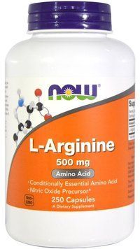 Now Foods L-Arginine 500 mg Capsules 250 caps 416634 фото