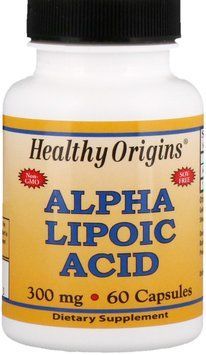 Healthy Origins Alpha Lipoic Acid 300 mg 60 caps 487660 фото