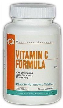 Universal Nutrition Vitamin C Formula 100 tabs 390741 фото