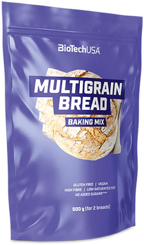 Смесь для выпечки BiotechUSA Multigrain Bread Baking mix 500 g / 5 servings / Unflavoured 1017308 фото