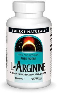 Source Naturals L-Arginine 500 mg - 50 Tablets 1452257 фото