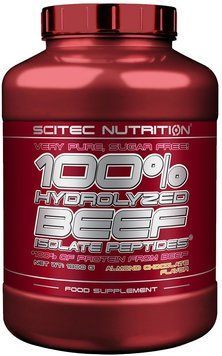 Протеин Scitec Nutrition 100% Hydrolyzed Beef Isolate Peptides 1800 g /60 servings/ Almond-Chocolate 401315 фото