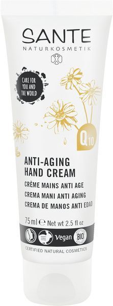 Sante Anti Aging Handcreme Q10 БИО-Крем для рук ANTI-AGE маргаритка и ши 75 ml 895636 фото