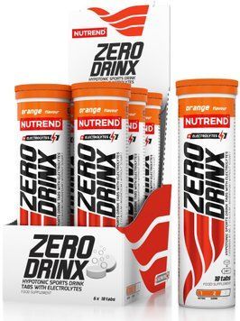 Nutrend Zero Drinx 18 шипучих таблеток зі смаком апельсина 846084 фото