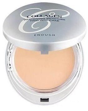 Enough Collagen 3 in 1 Whitening Moisture Two Way Cake SPF28 Компактна пудра для обличчя (21) ( 13g+13g) 1335306 фото
