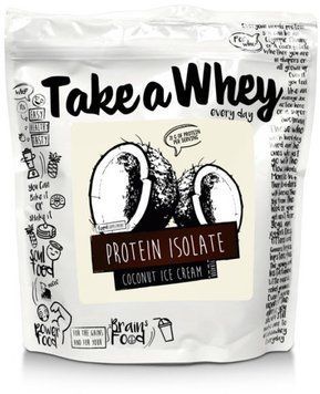 Протеин Take-a-Whey Protein Isolate 900 g /32 servings/ Coconut Ice Cream 510502 фото